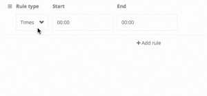 embed signage - digital signage software - conditional play rules