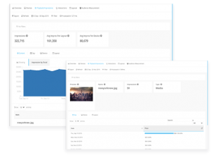 embed signage digital signage software - proof of play - analytics for content impressions