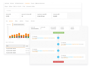 embed signage digital signage software - analytics - interactions interactivity