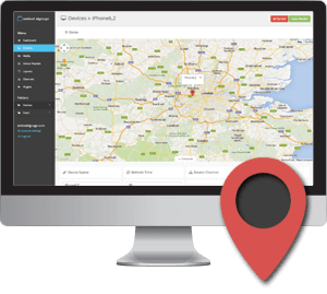 embed signage Digital Signage Software SaaS Online Cloud Based Content Management System - Features Overview - Devices - Pin-Point Device Location on Map