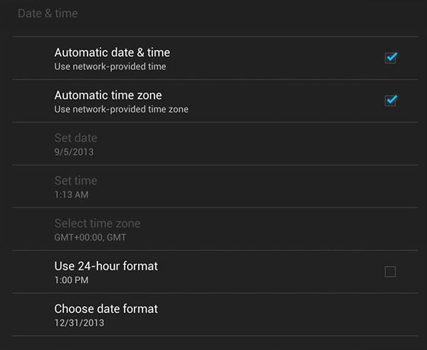 embed signage Digital Signage Software SaaS Online Cloud Based Content Management System - Support FAQs - iDISPLAY Date and Time settings 