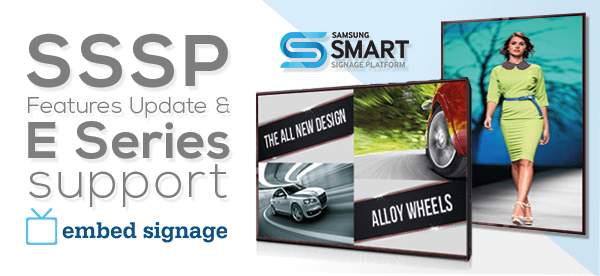 embed signage sssp samsung smart signage platform features update header