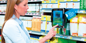 embed signage cloud based digital signage software - How Digital Signage Transforms the In-Store Experience - Shelf Edge Mounted Tablets