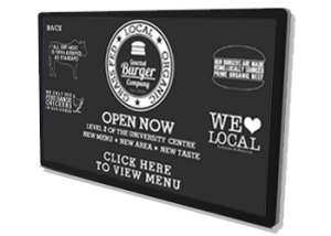 embed signage digital signage software saas online cloud based content management system supported devices windows touch device landscape