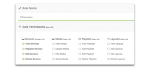 embed signage digital signage software user roles example
