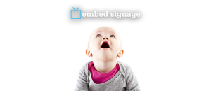 embed signage digital signage software draws attention