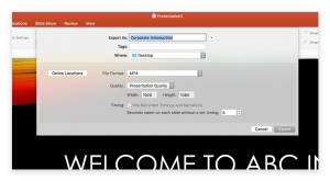embed signage digital signage software video export