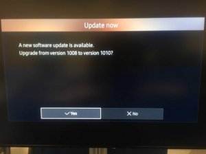 embed signage digital signage software samsung tizen manual firmware upgrade on screen update message