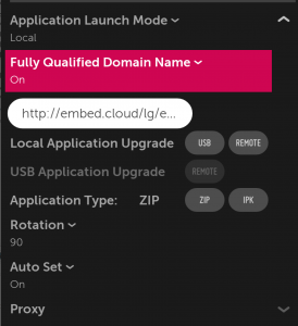 embed signage digital signage software - LG WebOS 3.0 Server Setup