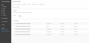 embed signage - digital signage software - subscription list of licenses