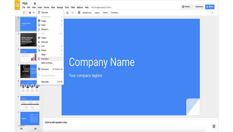 Google Slides with embed signage | embed signage Digital Signage Software
