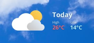 embed signage - digital signage software - Weather Widget