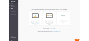 embed signage - digital signage software - screen cloud dashboard