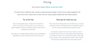 embed signage - digital signage software - screen cloud pricing