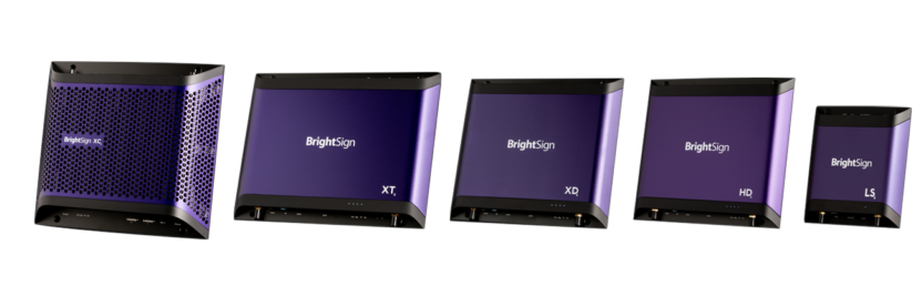 embed signage - digital signage software - brightsign series 5 family