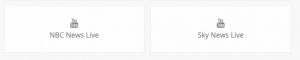 embed signage - digital signage software -live news widgets - sky news and nbc news - youtube live