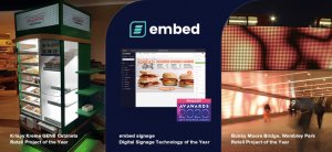 embed signage - digital signage software - AV Awards 2020 Finalists - Three Listings Nominations
