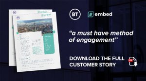 embed signage digital signage software - download BT customer story