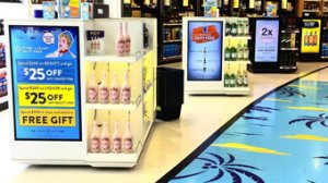 embed signage - digital signage software - The Loop Duty Free Auckland Airport New Zealand
