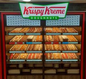 embed signage - digital signage software - Krispy Kreme UK