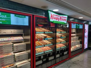 embed signage - digital signage software - Krispy Kreme UK