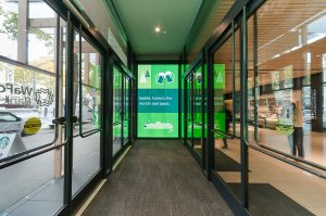 embed signage - digital signage software - customers WaFd Bank Video Wall