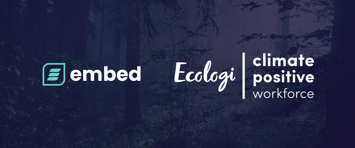 embed signage - digital signage software - ecologi climate positive
