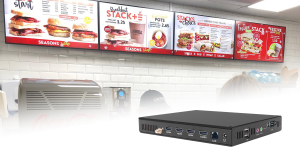 embed signage - digital signage software - hardware - windows giada players multi output