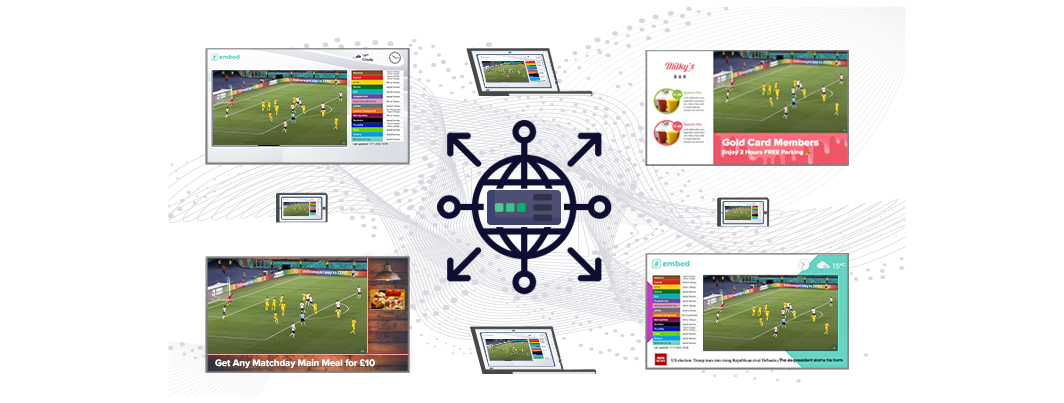 embed signage - digital signage software - Fifa World Cup 2022 Qatar - IPTV HLS