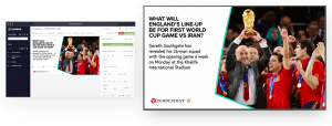 embed signage - digital signage software - Fifa World Cup 2022 Qatar - RSS Widget