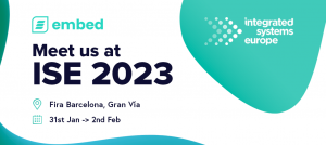 embed signage - digital signage software - Integrate Systems Europe (ISE) 2023 - Barcelona