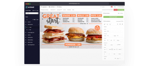 embed signage - digital signage software - digital signage system - software UI