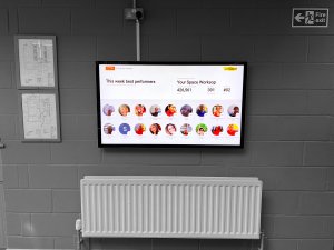 embed signage digital signage software - barnsley premier leisure BPL - technogym gym fitness leisure digital signage