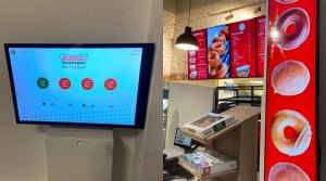 embed signage - digital signage software -crestron control - krispy kreme switzerland lausanne 1